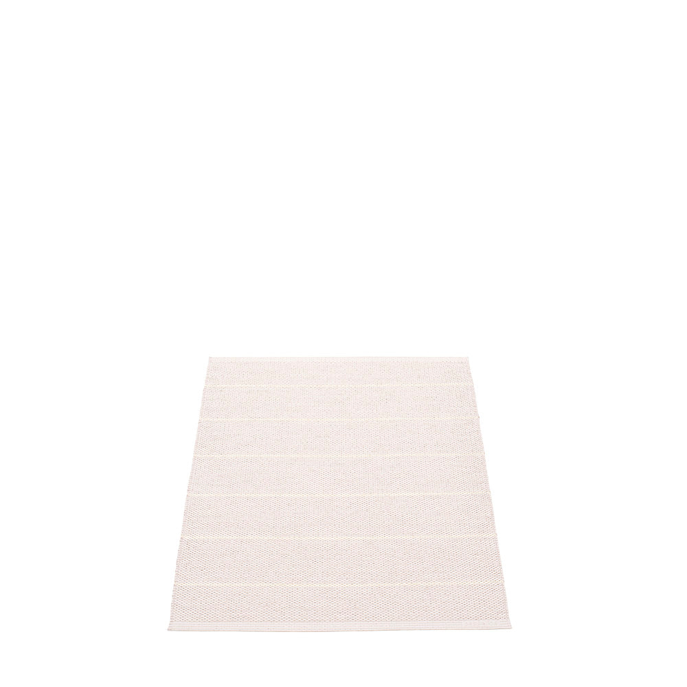 70x90cm / 2.25x3ft CARL RUG - PALE ROSE/VANILLA