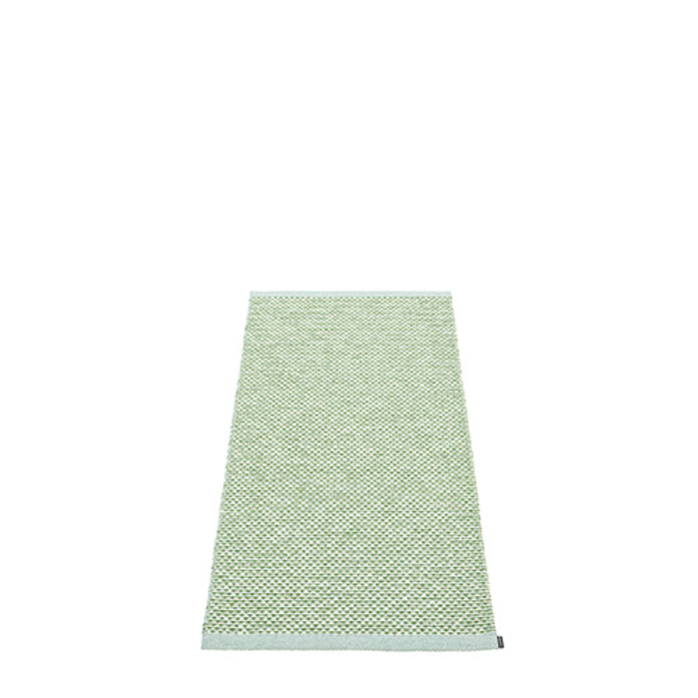 70x200cm  /  2.25x6.5ft EFFI RUG - PALE TURQUOISE/GRASS GREEN/VANILLA