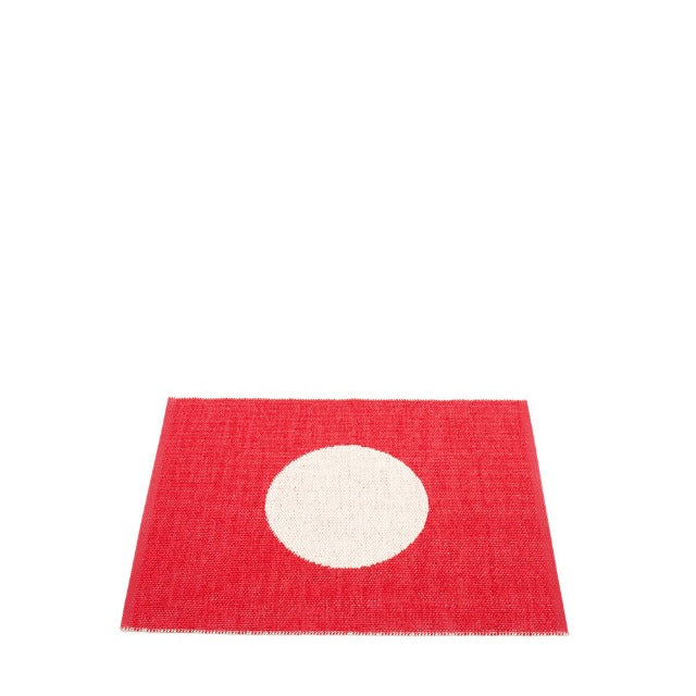 70x90cm / 2.25x3ft VERA RUG SMALL ONE RED/VANILLA