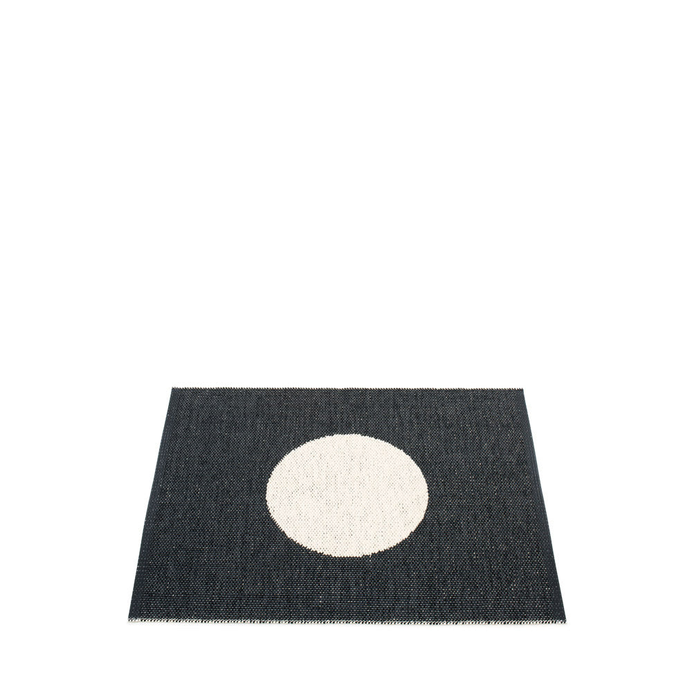 70x90cm / 2.25x3ft VERA RUG SMALL ONE BLACK/VANILLA