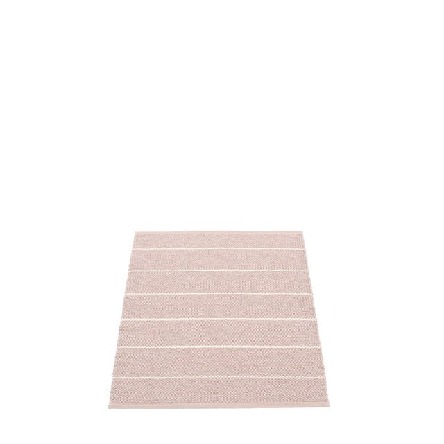 70x90cm / 2.25x3ft CARL RUG - PALE ROSE/VANILLA