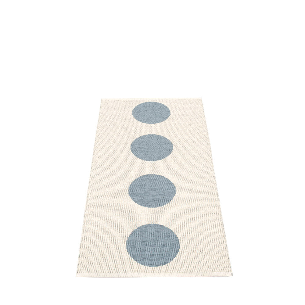 70x150cm / 2.25x5ft VERA RUG - STORM/VANILLA