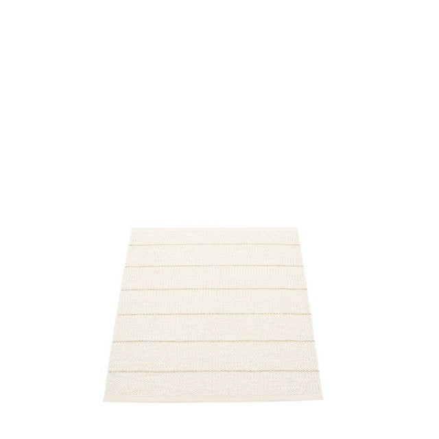 70x90cm / 2.25x3ft CARL RUG - Vanilla/White