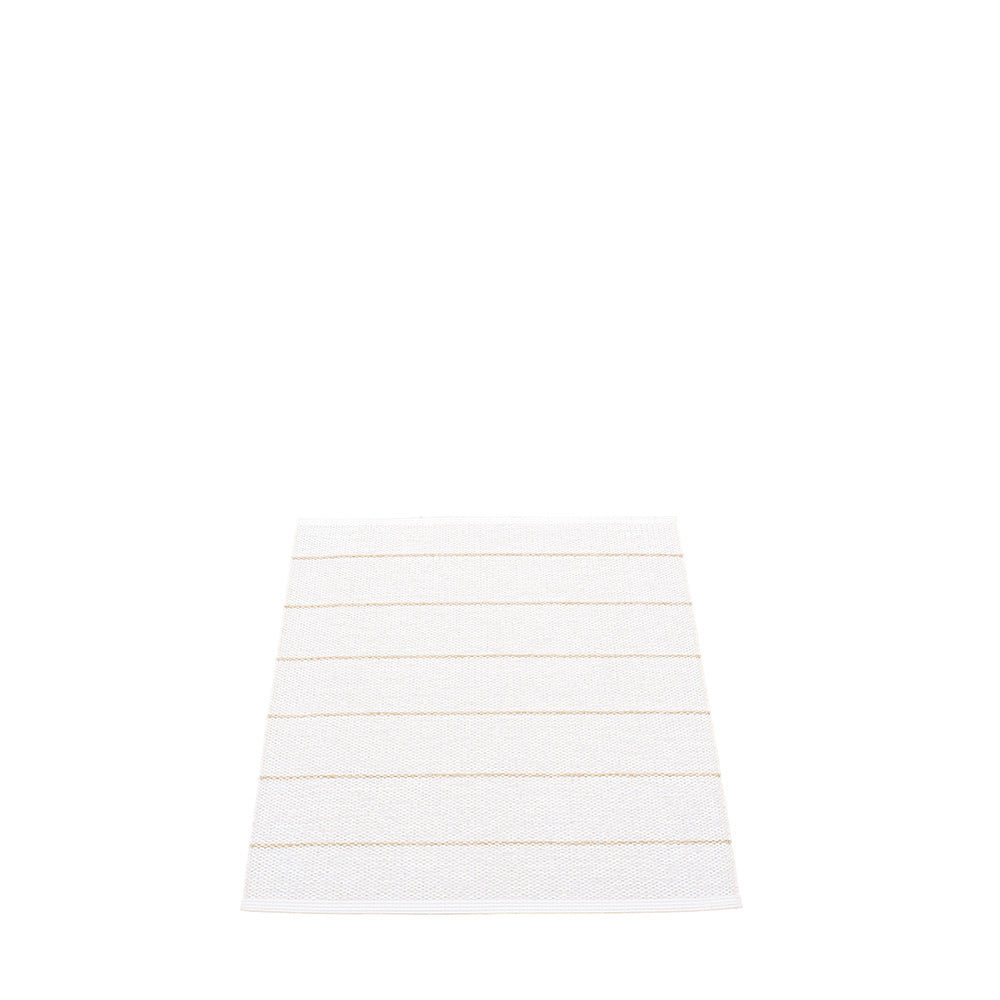 70x90cm / 2.25x3ft CARL RUG - Vanilla/White