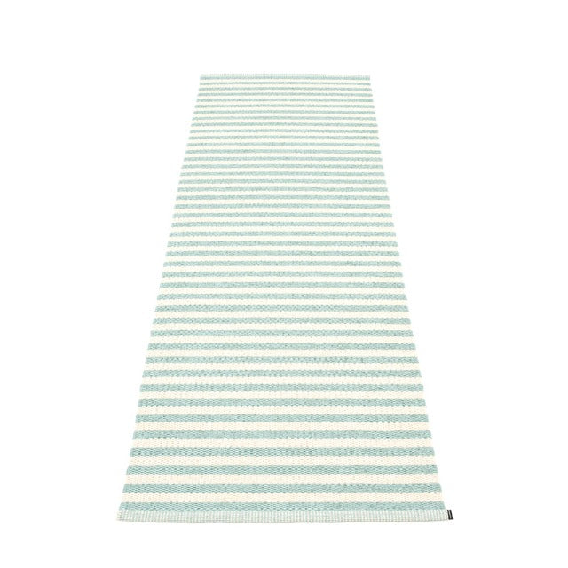 85x260cm  /  2.75x8.5ft DUO VANILLA/PALE TURQUOISE