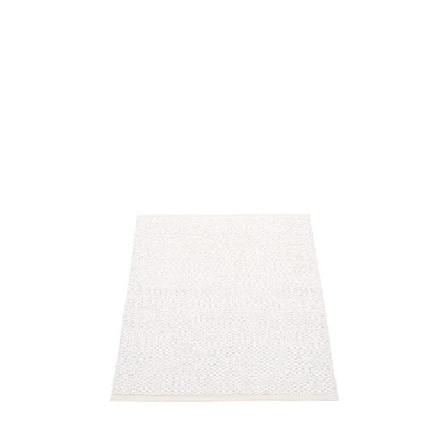 70x50cm  /  2.25x1.75ft SVEA RUG - White Metallic