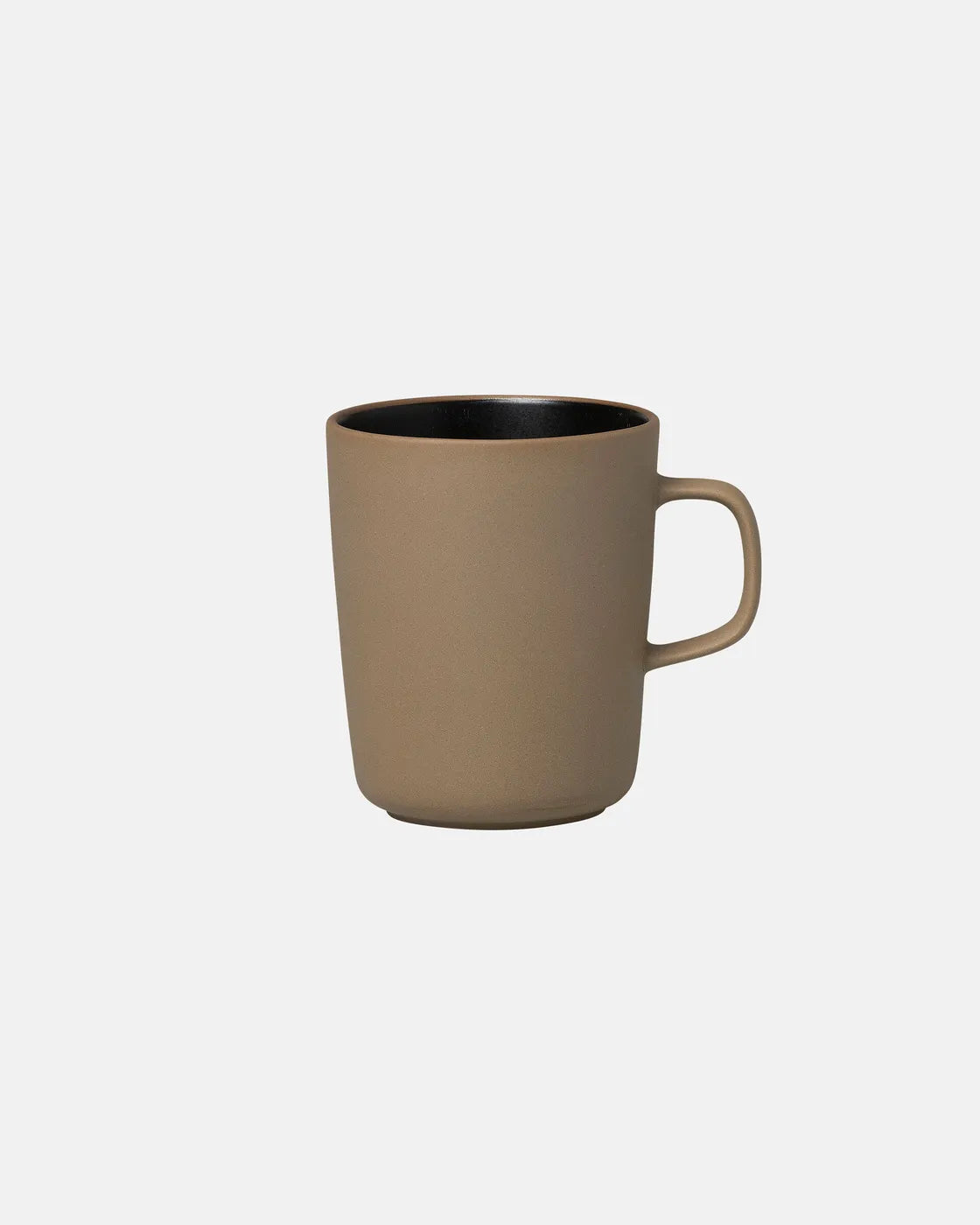 Oiva mug 2,5dl terra, black brown stoneware