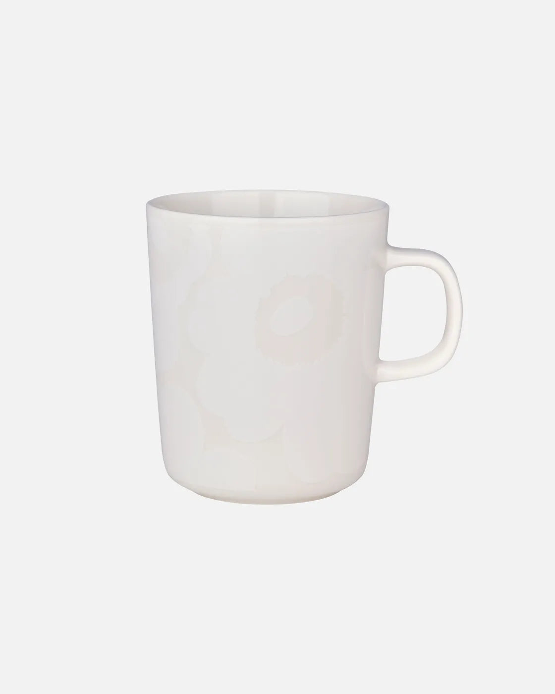 Oiva / Unikko Mug 2,5dl white, natural white