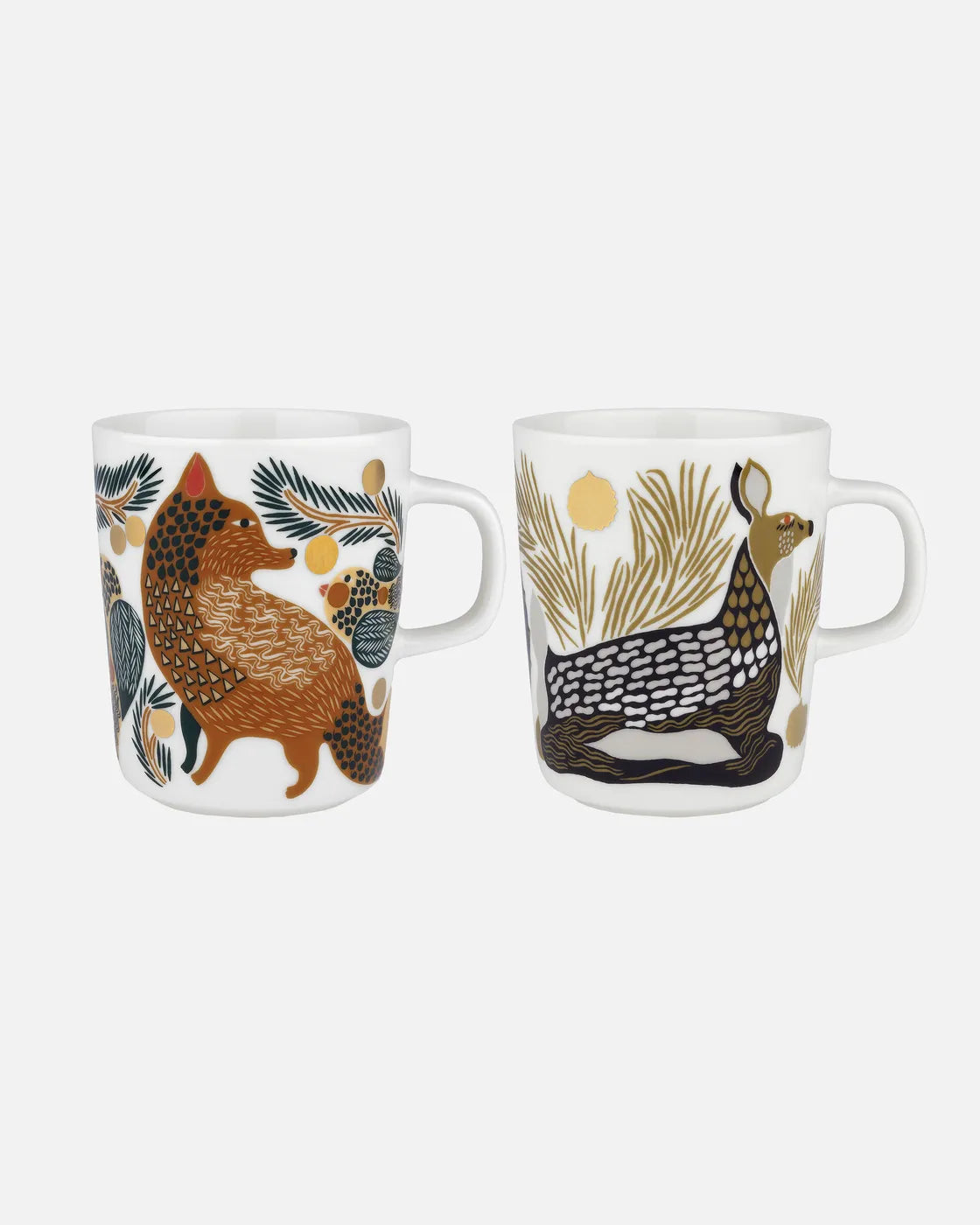 Oiva / Ketunmarja & Peura Mug 2,5 Dl, 2 Kpl