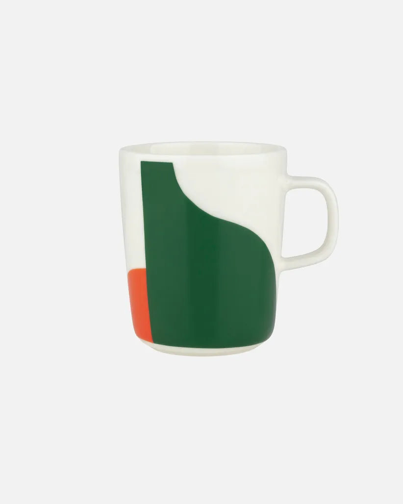 Oiva / Tasapaino Muki 2,5 Dl mug white bright blue orange