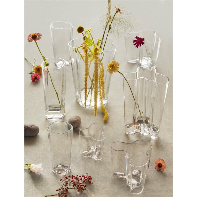 Aalto Vase 180mm 7.09" Clear