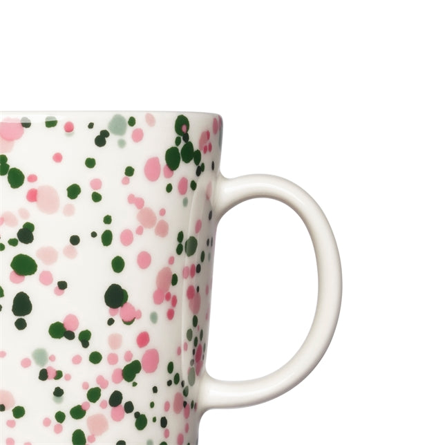 Oiva Toikka Helle mug 40 cl - Pink / Green