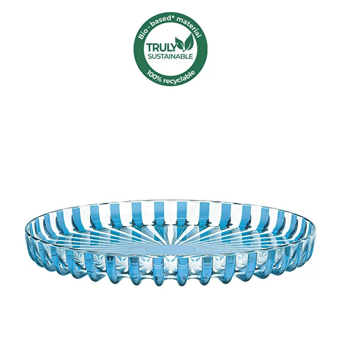 DOLCEVITA ROUND TRAY Ø 31 Turquoise