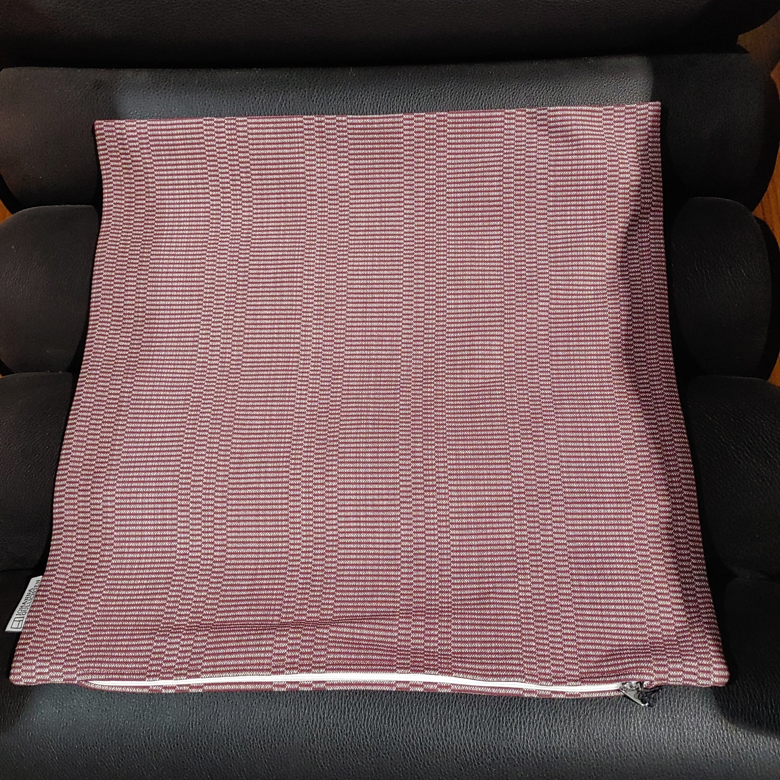 Cushion pillow 50x50 cm (cover only) -Eos, Bordeaux