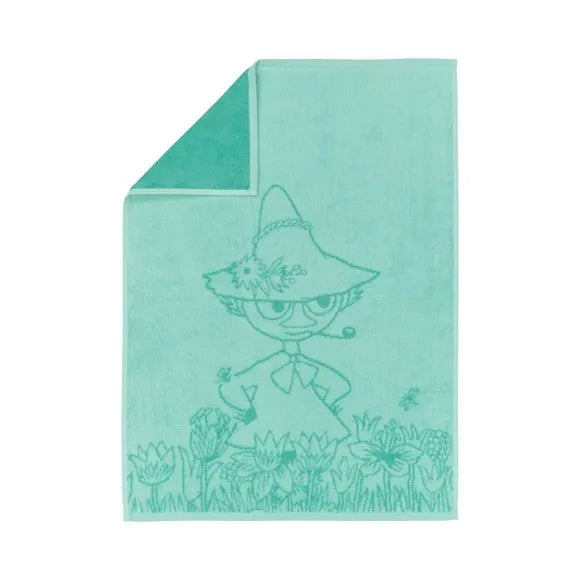 Moomin towel 50x70 cm - Snufkin - mint