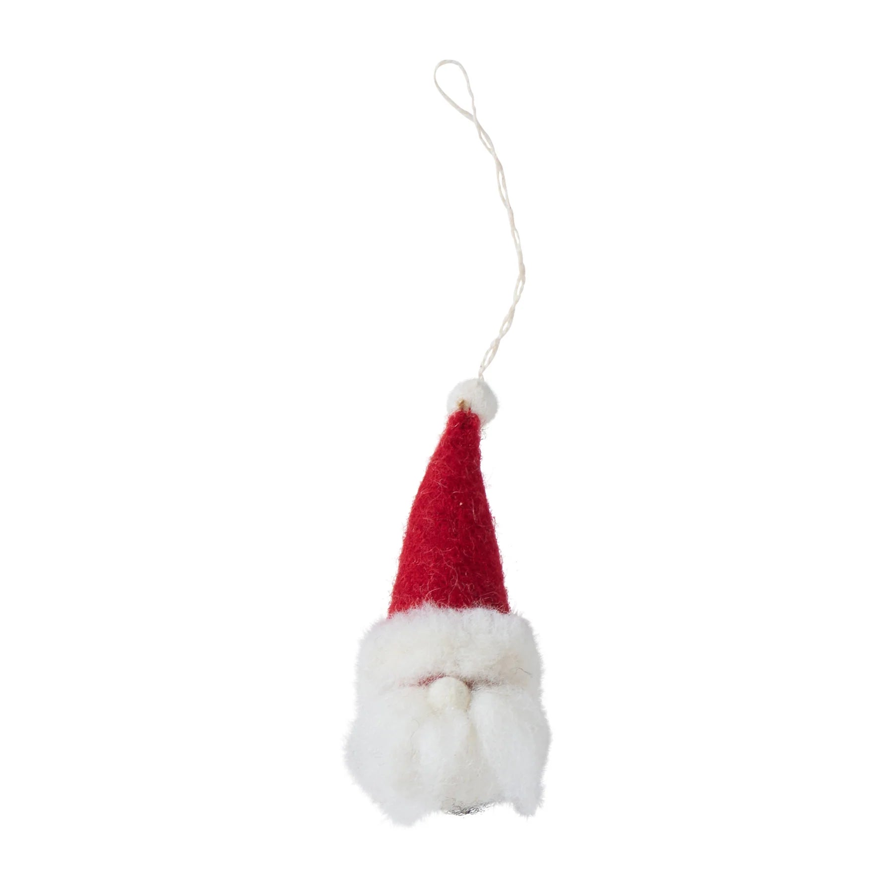 SANTA ornaments felted wool