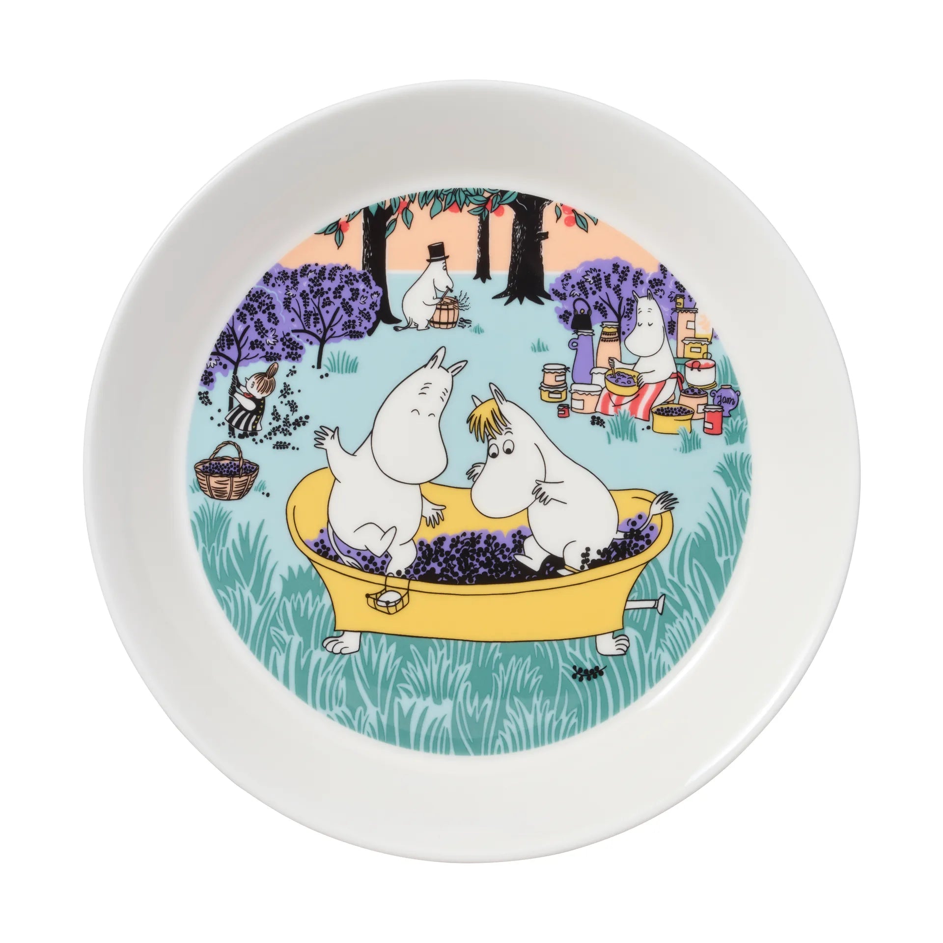 Berry Season Moomin plate 2024 - Ø19 cm