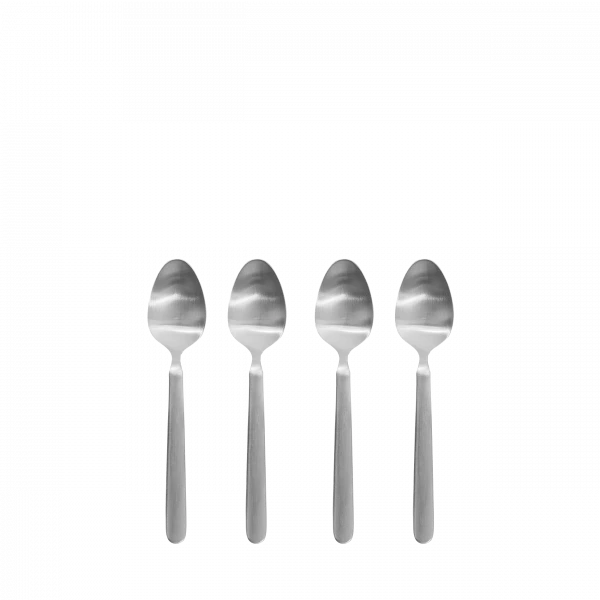 STELLA Set of 4 Espresso Spoons - Color Silver