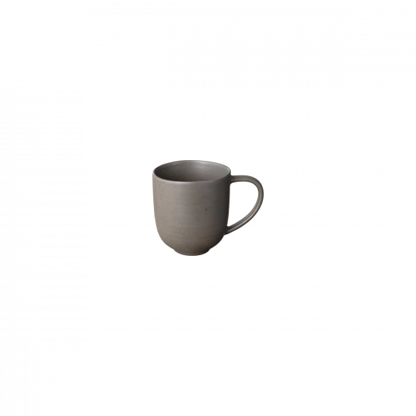 KUMI Stoneware Mug With Handle - Espresso Color