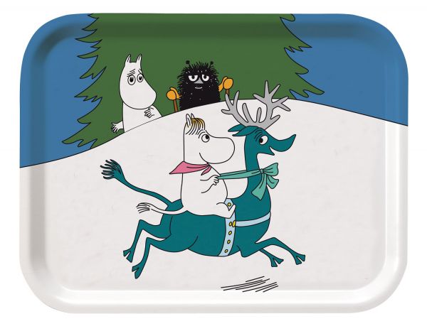 Moomin tray birch 27x20cm #2