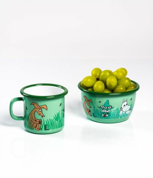 Moomin Enamel mug 2,5dl Boys