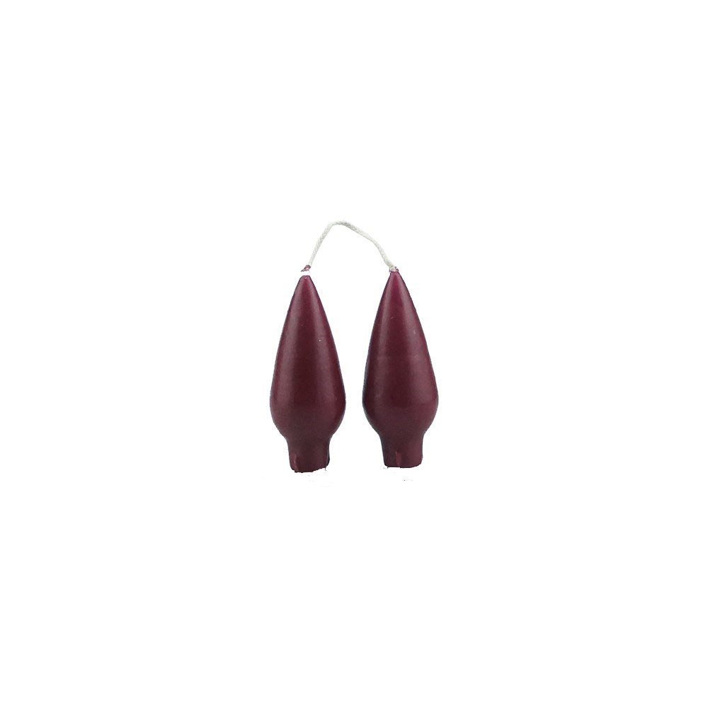 Danish Candle - 4" Drop shape  ( multiple colour available )