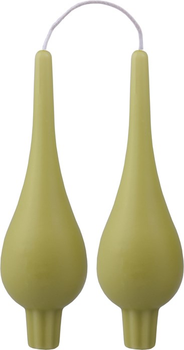 Danish Candle - 7" Drop shape  ( multiple colour available )