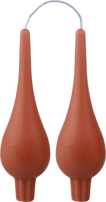 Danish Candle - 7" Drop shape  ( multiple colour available )