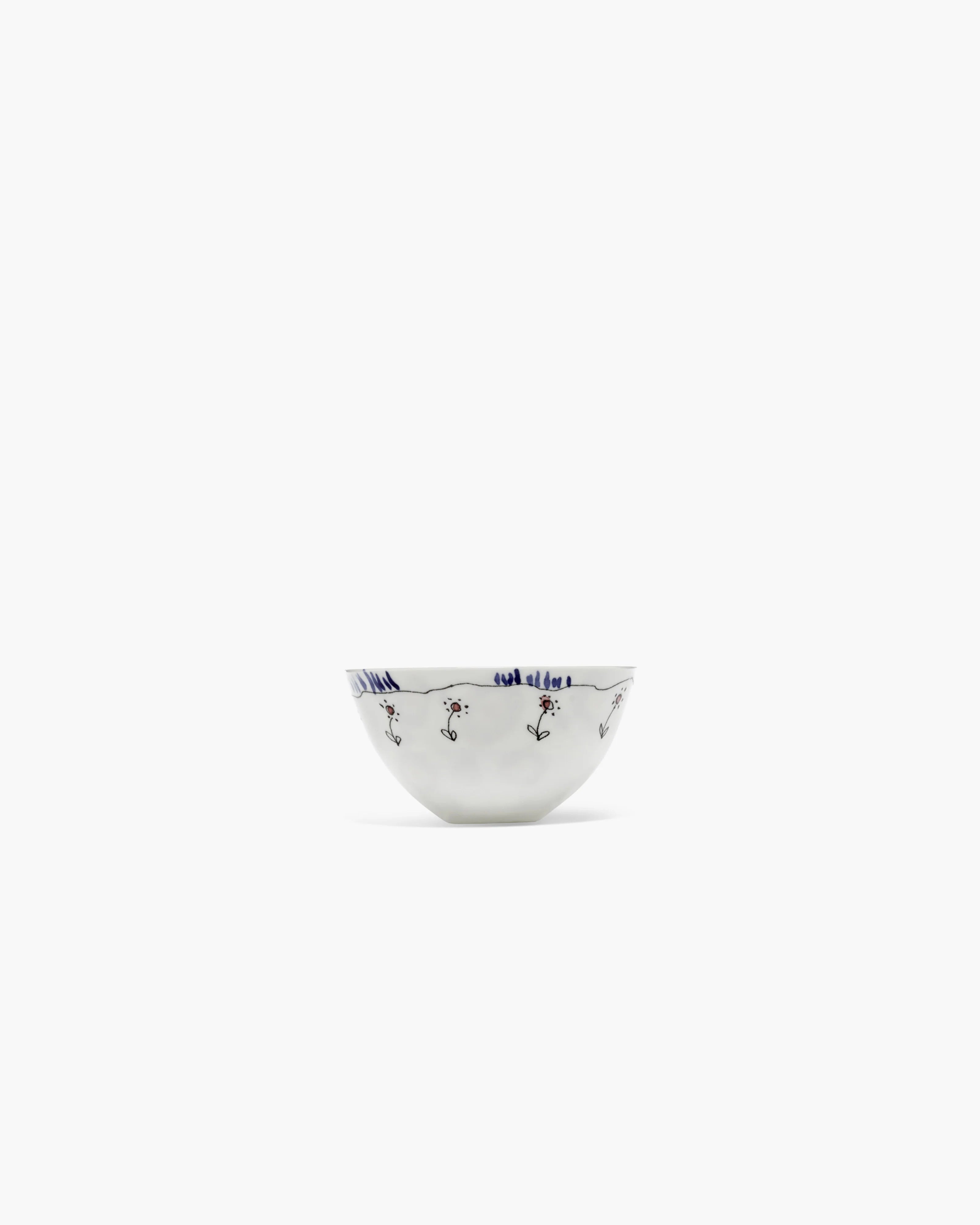 Marni Midnight Flower Bowl S Anemone milk