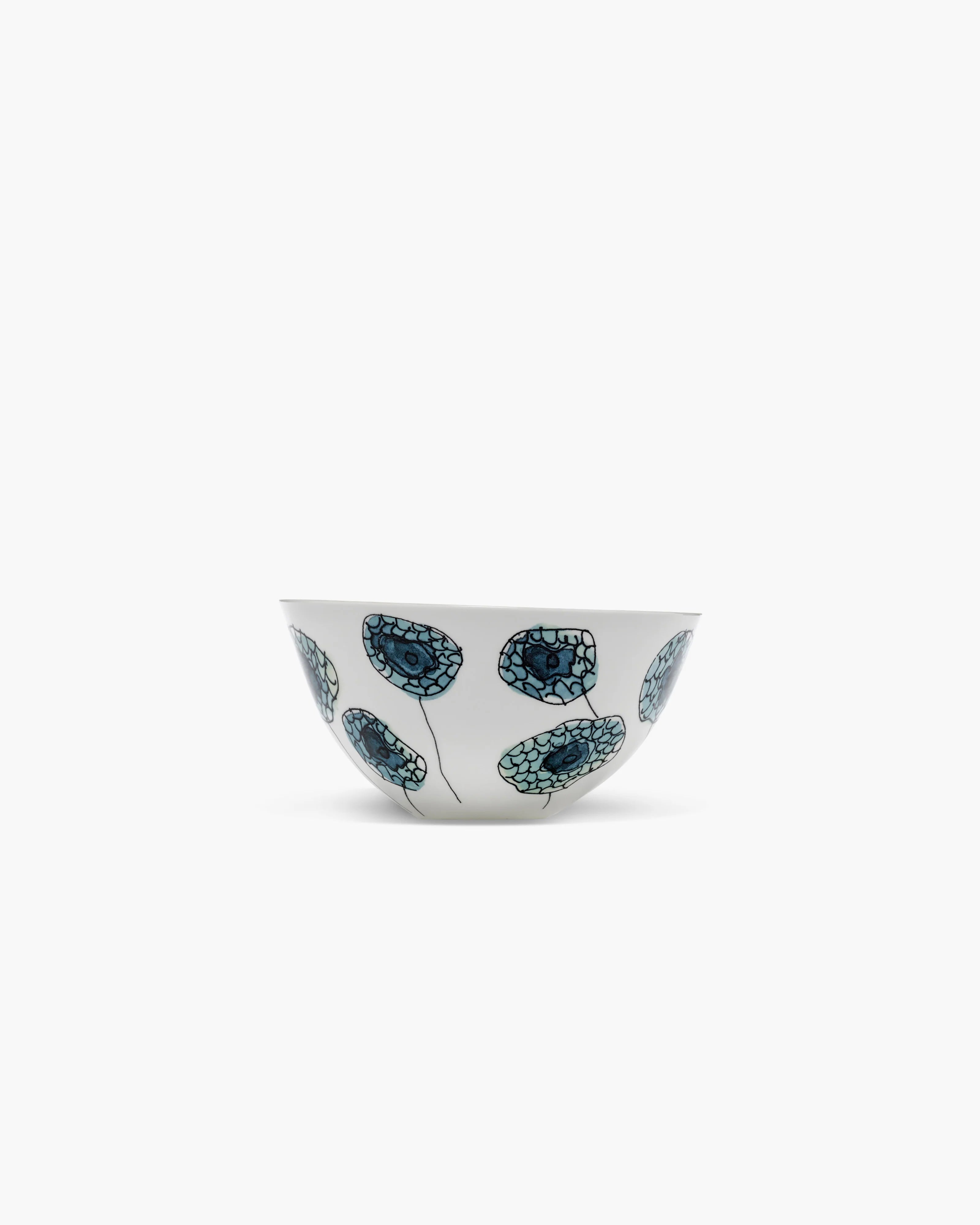 Marni Midnight Flower Bowl L Anemone vaniglia