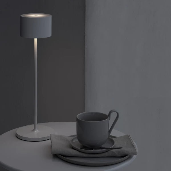 FAROL Mobile LED Table Lamp - Color Warm Grey