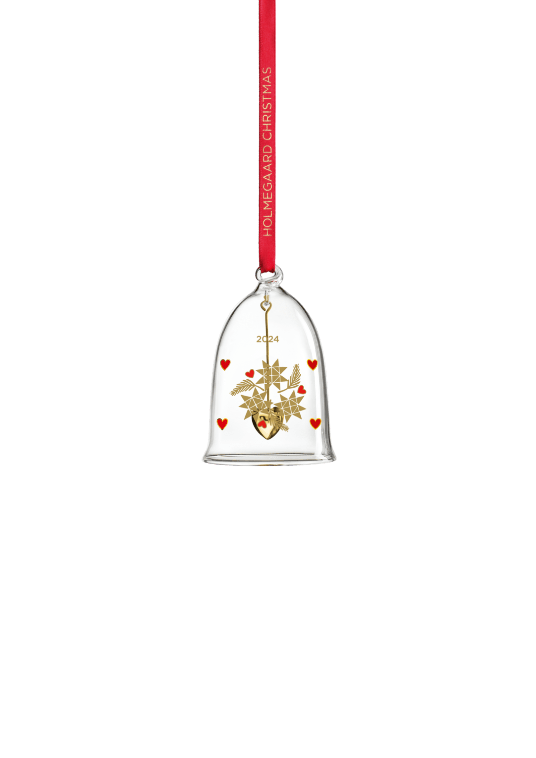 Ann-Sofi Romme Annual Christmas Bell 2024 small clear