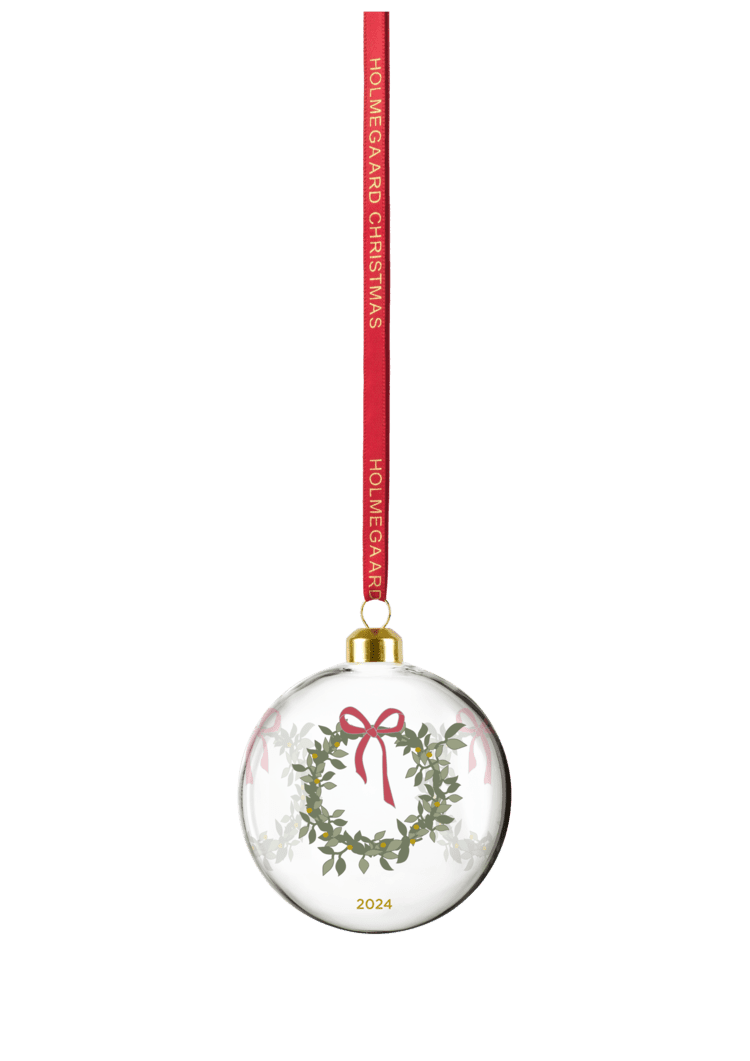 Holmegaard Christmas 2024  Annual Bauble Ø 3.1”