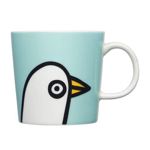 Oiva Toikka Birdie mug 30 cl Mint