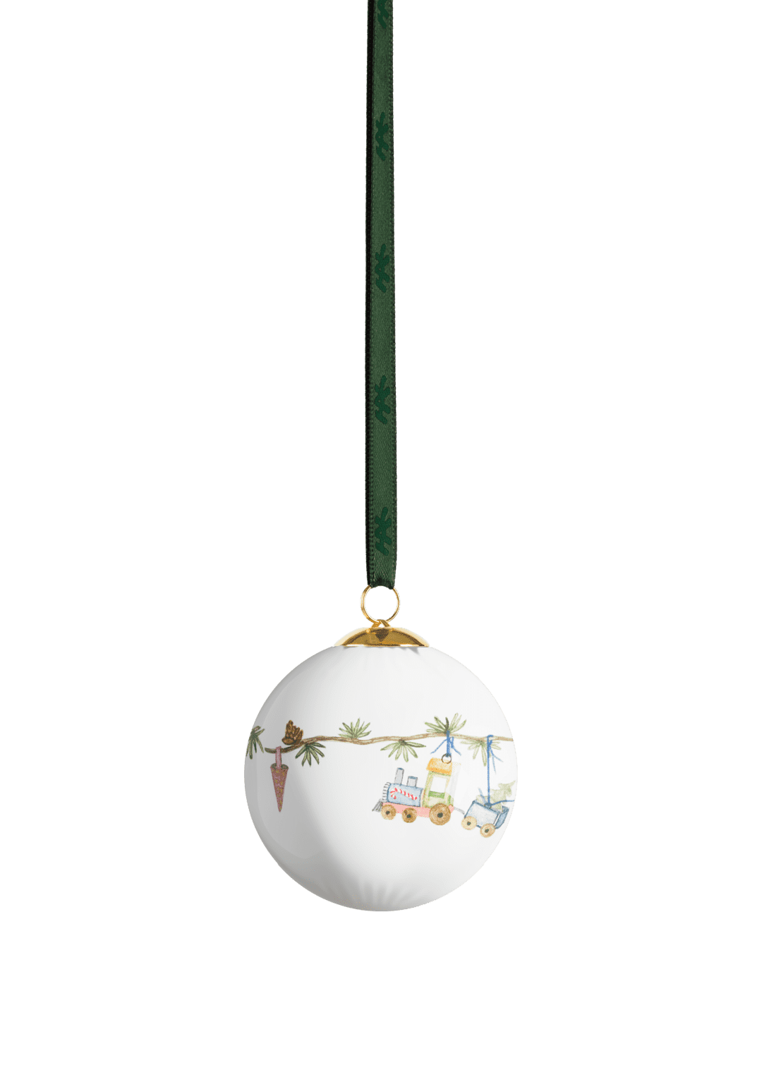 Hammershoi Christmas Bauble 2024 Dia 2.4" White W. Deco