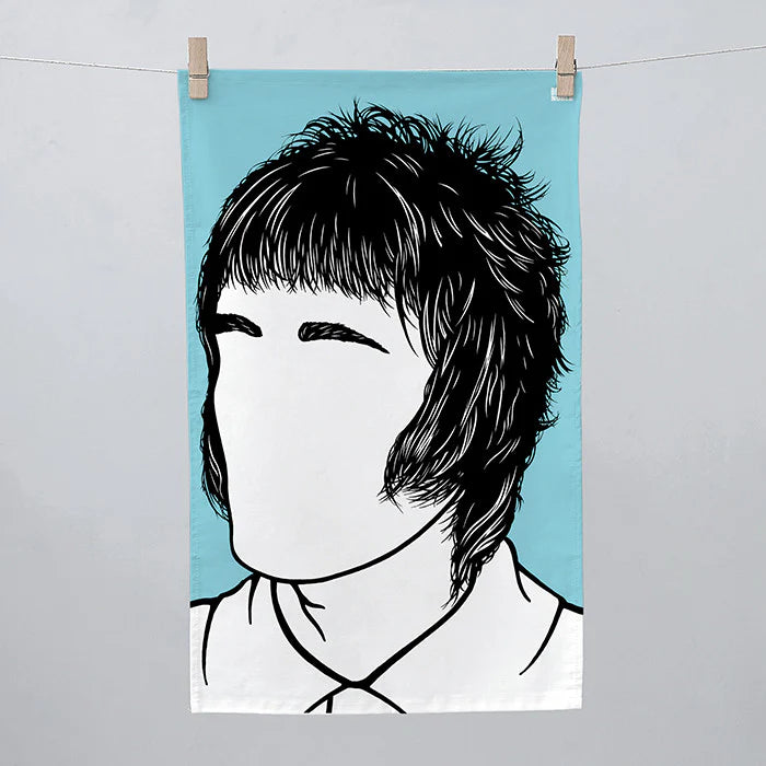 Rock Icon Tea Towel Liam Gallagher