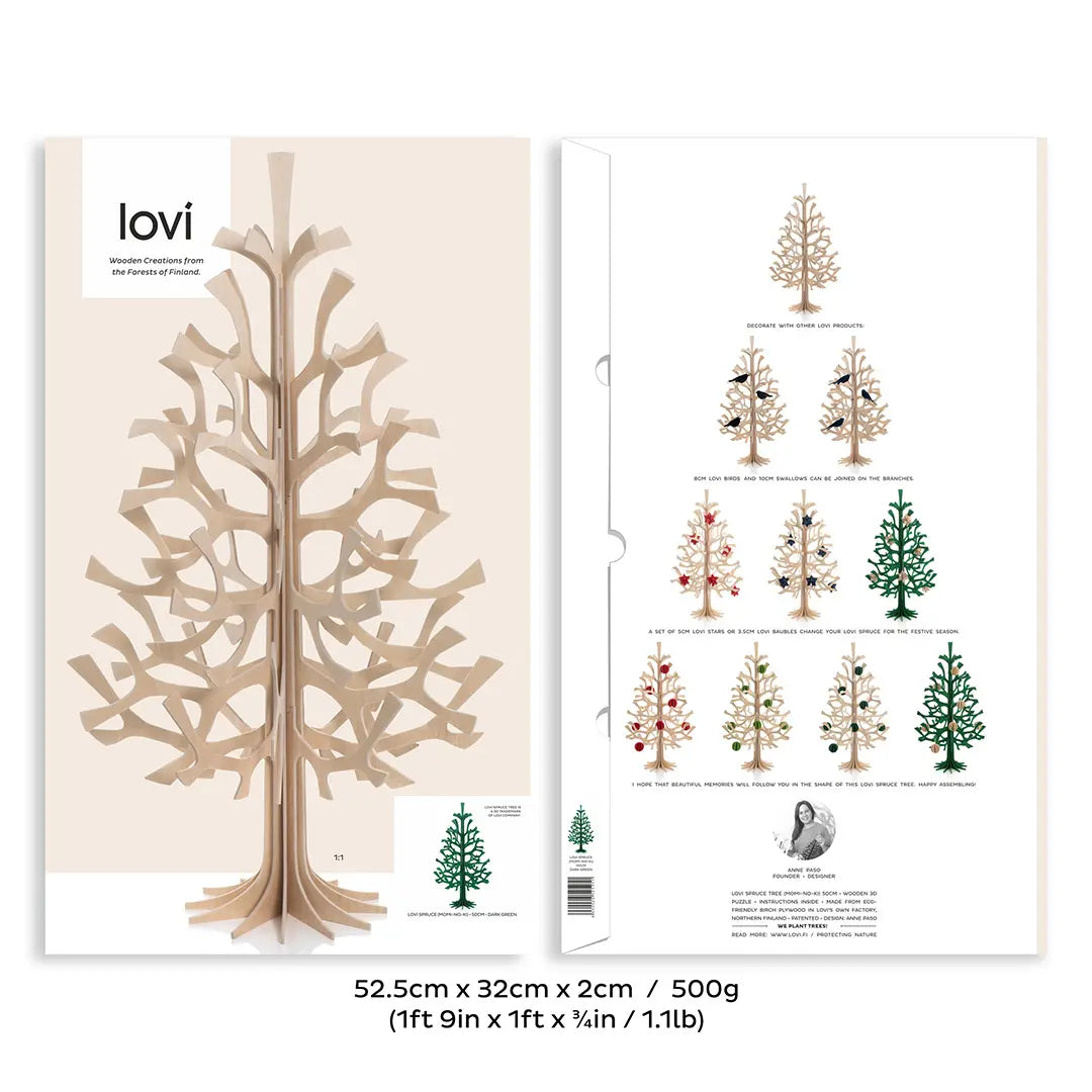 Lovi Spruce Tree 50 cm dark green