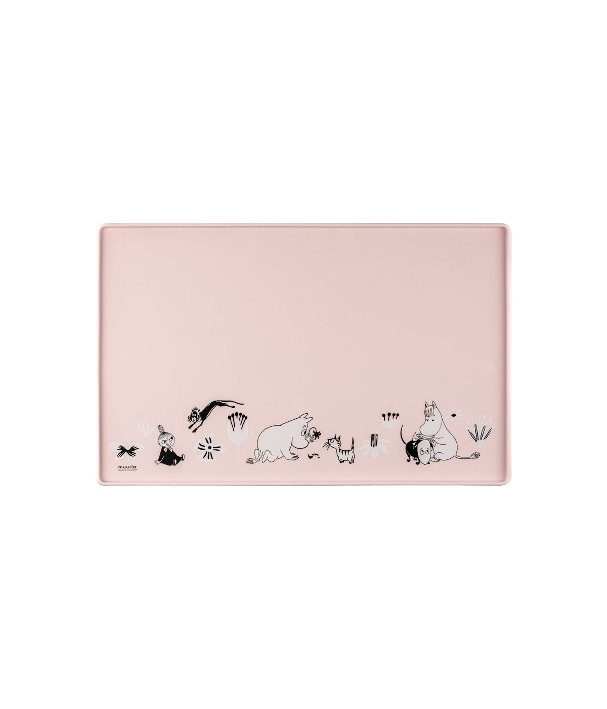 Moomin Pets silicone mat 48x30cm, pink