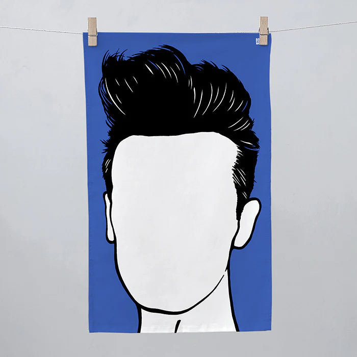 Rock Icon Tea Towel Morrissey