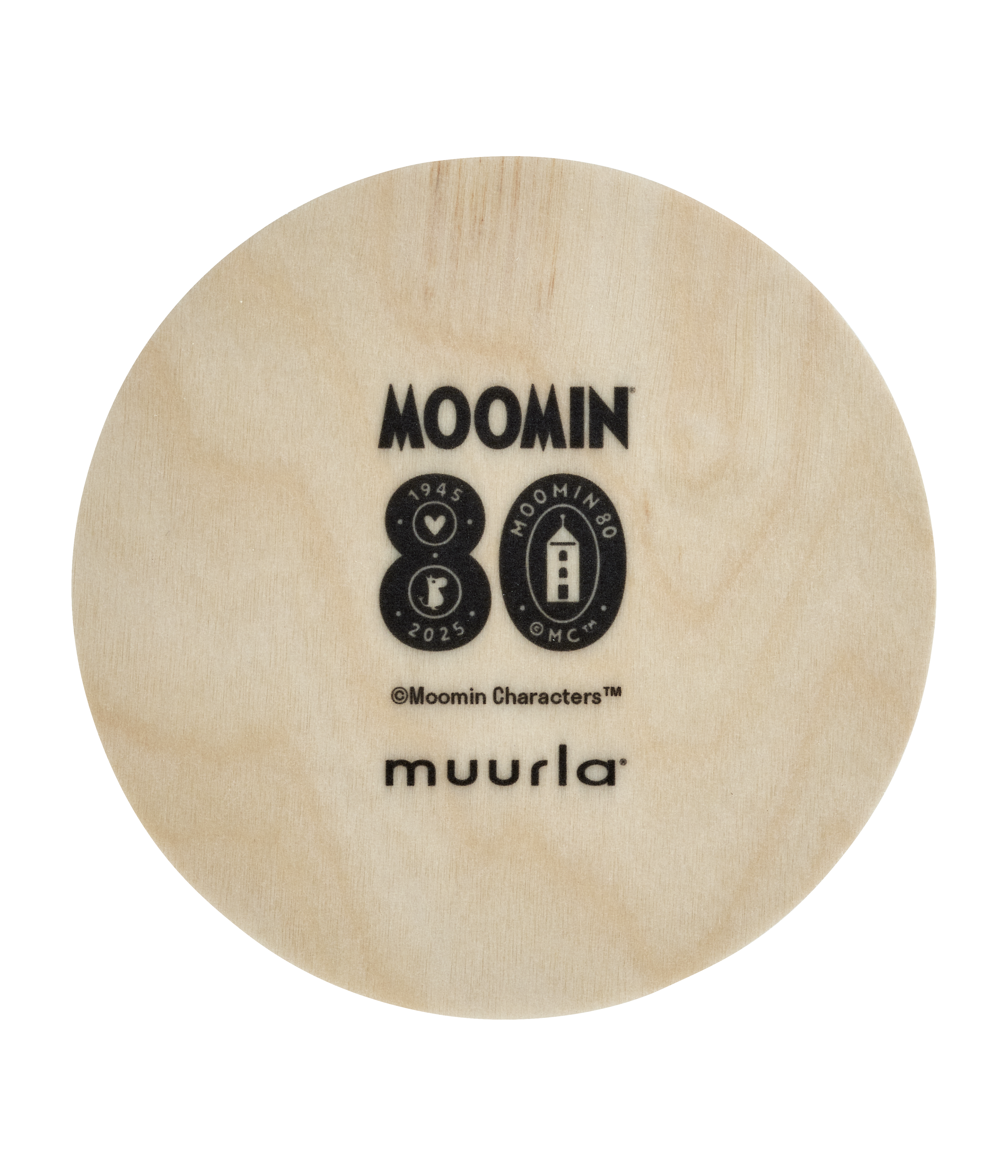 Coasters 4pcs in a tin jar Moomin 80