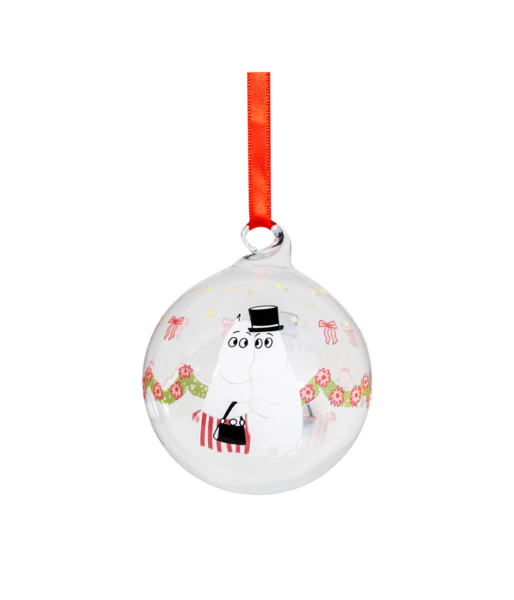 Moomin Christmas bauble Garland Ø7cm