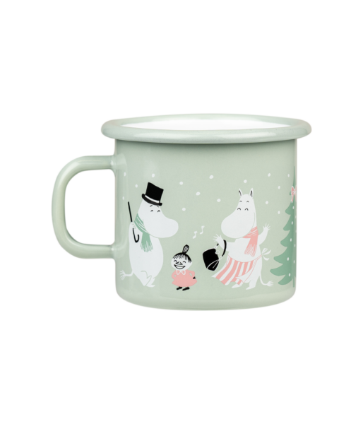 Moomin enamel mug Festive spirits 2,5dl