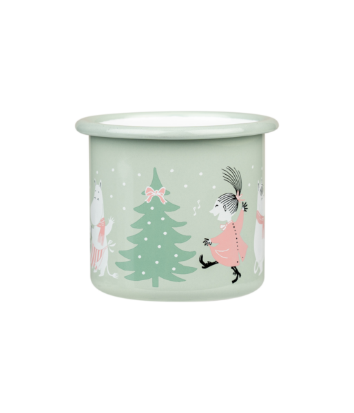 Moomin enamel mug Festive spirits 2,5dl