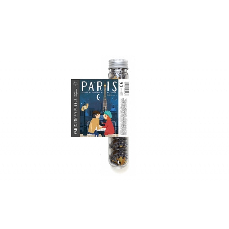 Micropuzzle - Paris La Ville Lumiere -Paris 1 -Skyline nuit