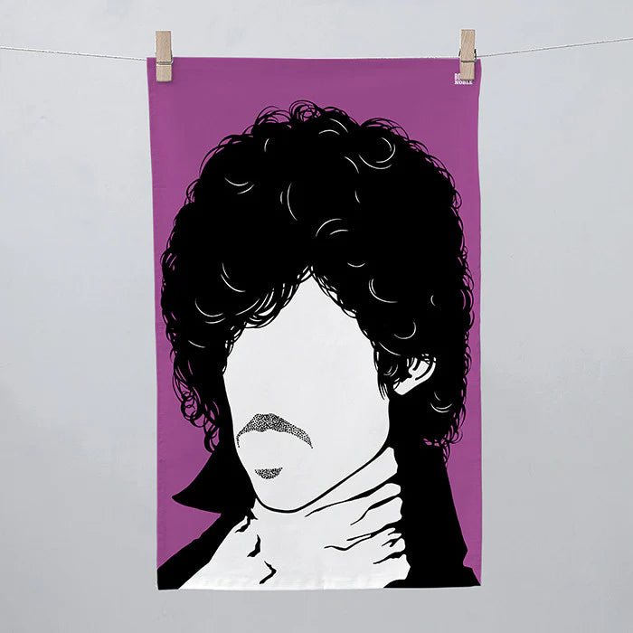 Rock Icon Tea Towel Prince