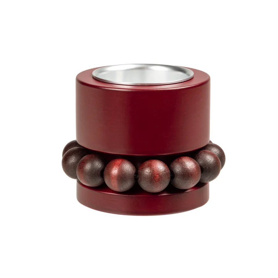 Candleholder Prinsessa tealight  burgundy