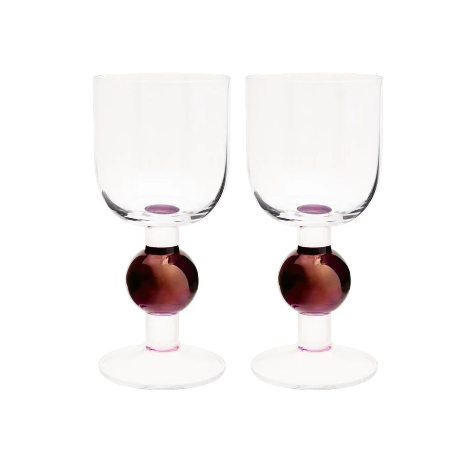 Kupla wine glass, burgundy, 30 cl, 2 pcs