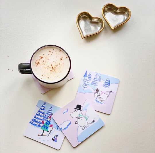 Coasters Moomin coasters square Moomin Winter 2022 - NEWS !!