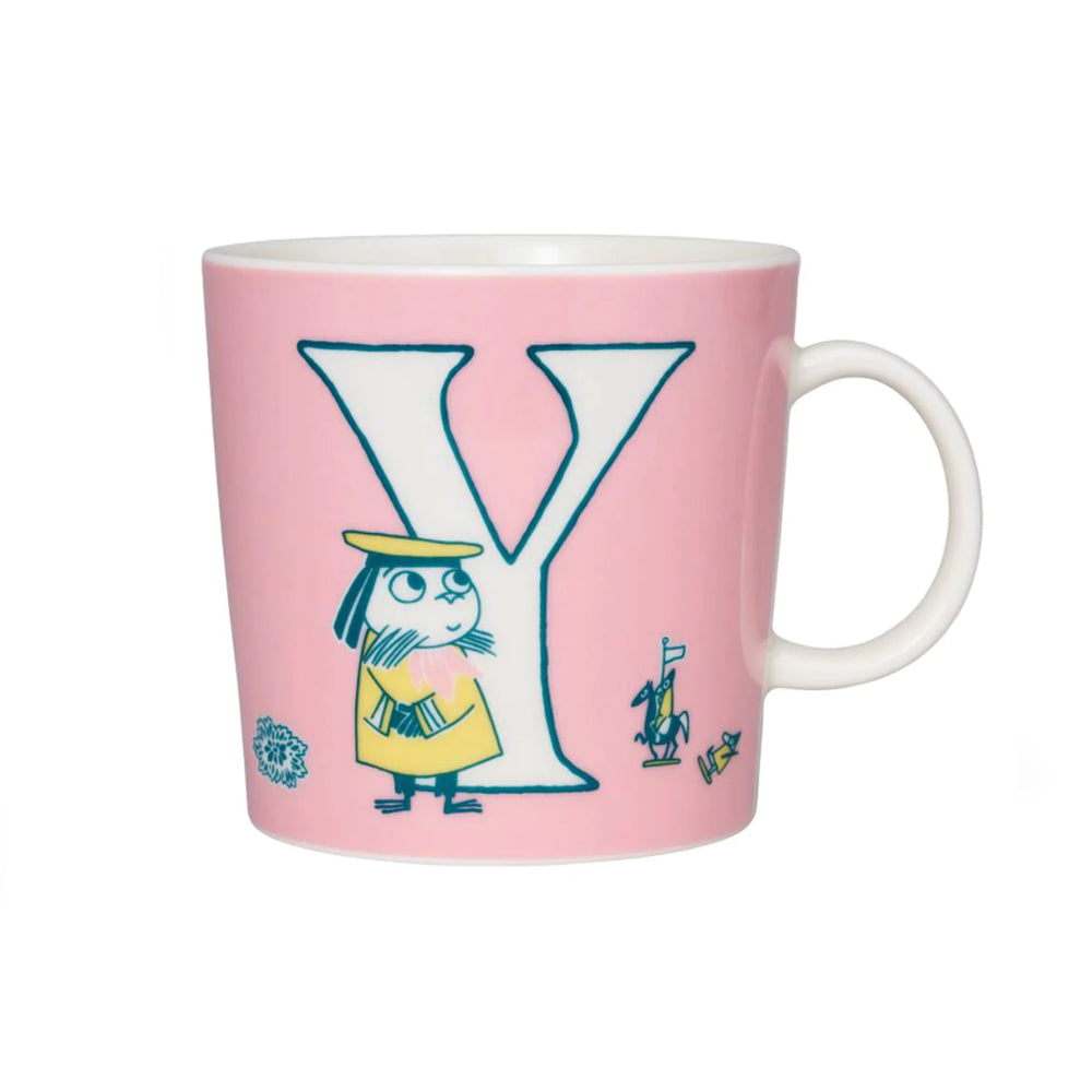 Moomin mug LARGE 400ml ABC Letter Y