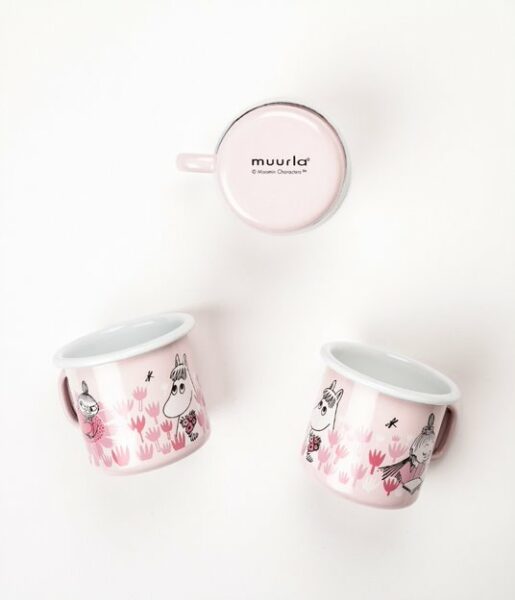 Moomin enamel mug 2,5dl Girls